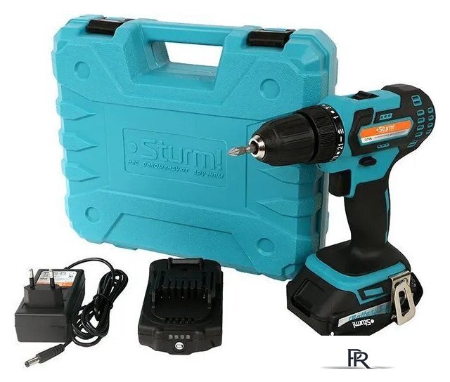 Дрель-шуруповерт Sturm CD18L (с 2-мя АКБ, кейс) - Изображение №1 — Интернет-магазин ПроЗаказ