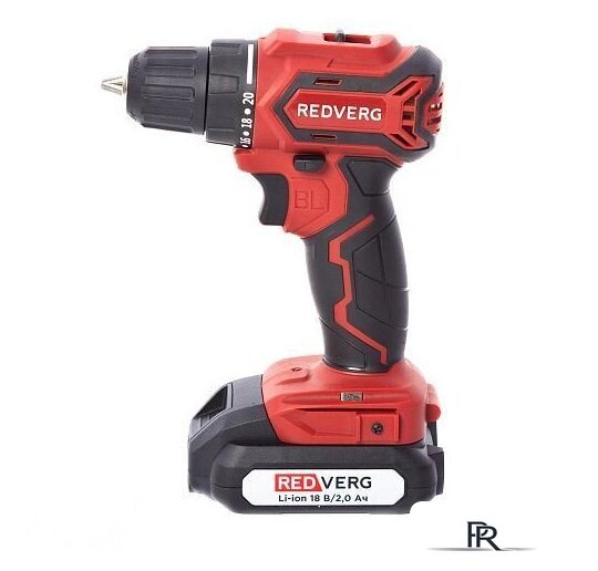 Дрель-шуруповерт RedVerg Power Сompact RD-S18MBL/U (с 2-мя АКБ, кейс) - Изображение №3 — Интернет-магазин ПроЗаказ