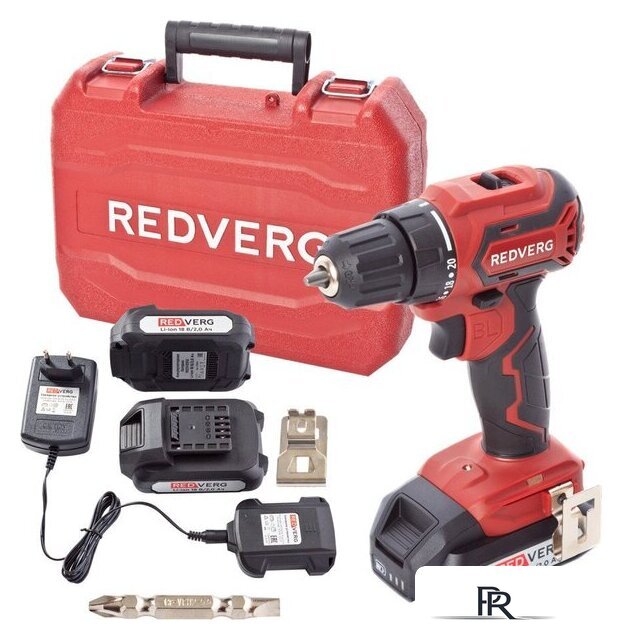 Дрель-шуруповерт RedVerg Power Сompact RD-S18MBL/U (с 2-мя АКБ, кейс) - Изображение №1 — Интернет-магазин ПроЗаказ