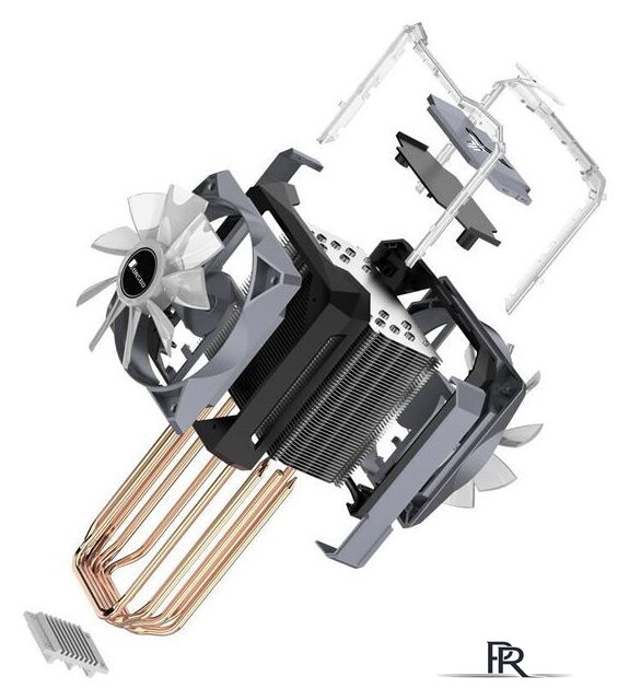 Кулер для процессора Jonsbo CR-1100 (серый) - Изображение №24 — Интернет-магазин ПроЗаказ