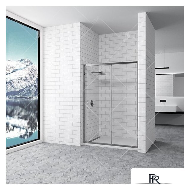 Стеклянная шторка для ванны RGW Passage PA-016 350801616-11 (хром/прозрачное стекло) - Изображение №2 — Интернет-магазин ПроЗаказ