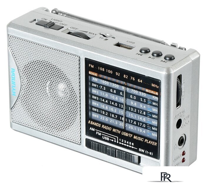 Радиоприемник Hyundai H-PSR160 - Изображение №2 — Интернет-магазин ПроЗаказ