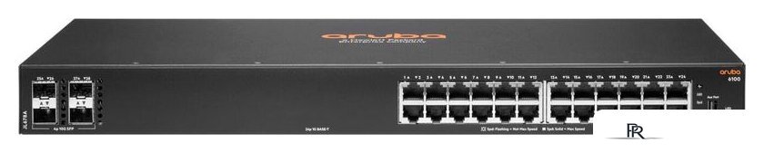 Управляемый коммутатор 2-го уровня Aruba 6100 Series JL678A - Изображение №1 — Интернет-магазин ПроЗаказ