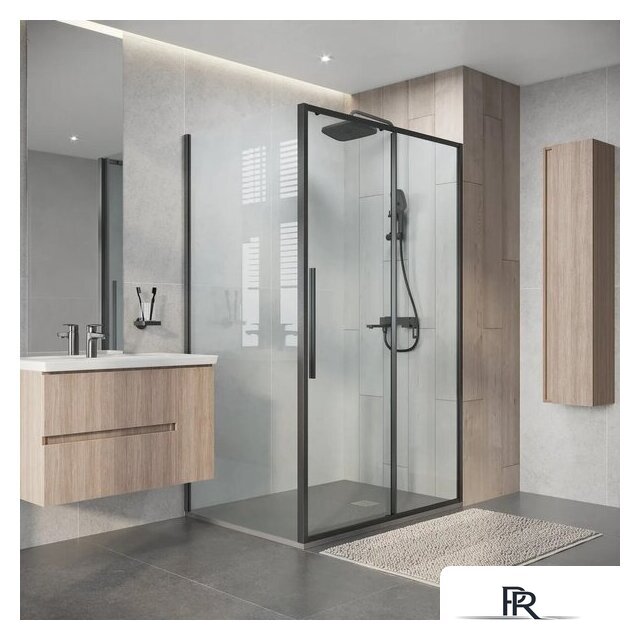 Душевой уголок Niagara Nova NG-34-12AGR-A80GR-34 120х80х195 (графит/прозрачное стекло) - Изображение №10 — Интернет-магазин ПроЗаказ