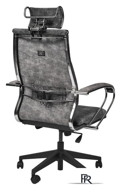 Офисное кресло Metta L 2c 44 Bravo (светло-серый) - Изображение №4 — Интернет-магазин ПроЗаказ