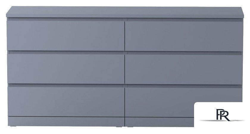 Комод Mio Tesoro Варма 6D (серый) - Изображение №2 — Интернет-магазин ПроЗаказ