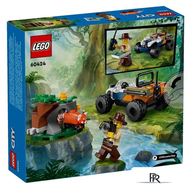 Конструктор LEGO City Jungle 60424 Квадроцикл для исследования джунглей - Изображение №2 — Интернет-магазин ПроЗаказ