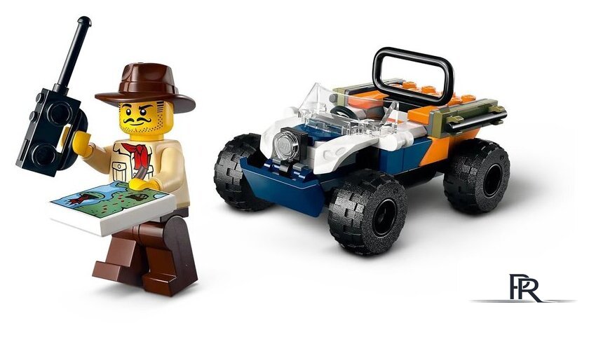 Конструктор LEGO City Jungle 60424 Квадроцикл для исследования джунглей - Изображение №6 — Интернет-магазин ПроЗаказ