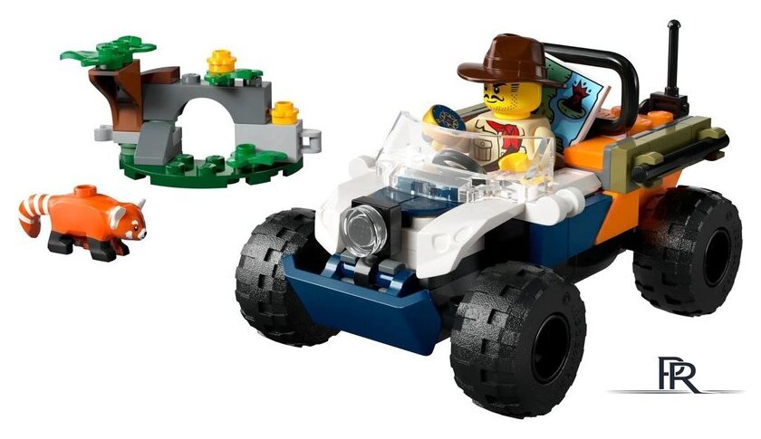 Конструктор LEGO City Jungle 60424 Квадроцикл для исследования джунглей - Изображение №4 — Интернет-магазин ПроЗаказ
