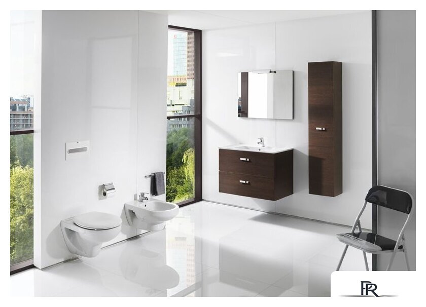 Унитаз подвесной Roca Laura [734630300R + ZRU8013920] - Изображение №2 — Интернет-магазин ПроЗаказ