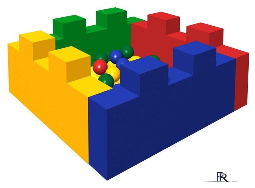 Сухой бассейн Romana Форт ДМФ-МК-06.15.00 - Изображение №1 — Интернет-магазин ПроЗаказ