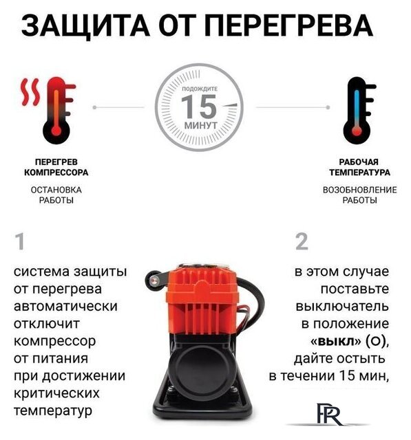 Автомобильный компрессор Агрессор AGR-300K - Изображение №12 — Интернет-магазин ПроЗаказ