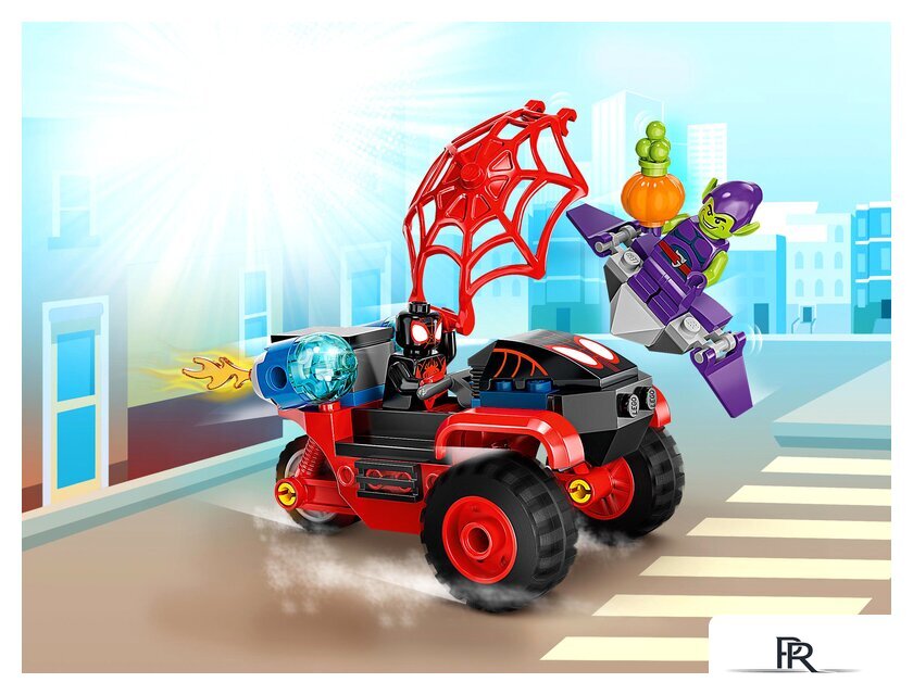 Конструктор LEGO Marvel Spiderman 10781 Майлз Моралес: техно-трайк Человека-Паука - Изображение №11 — Интернет-магазин ПроЗаказ