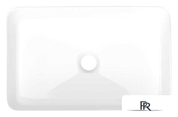 Умывальник Керамин Плаза 55 ФС (белый фаянс) - Изображение №2 — Интернет-магазин ПроЗаказ