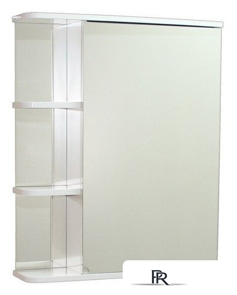  СанитаМебель Шкаф с зеркалом Камелия-09.55 (правый, белый) - Изображение №1 — Интернет-магазин ПроЗаказ