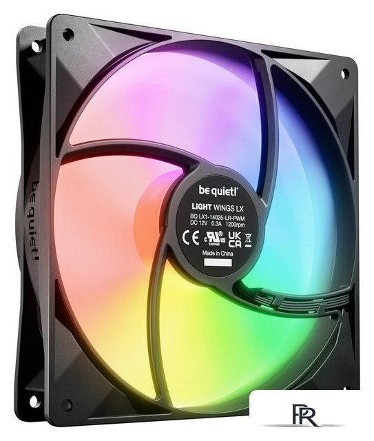 Комплект вентиляторов для корпуса be quiet! Light Wings LX 140mm PWM 3-Pack BL127 - Изображение №3 — Интернет-магазин ПроЗаказ