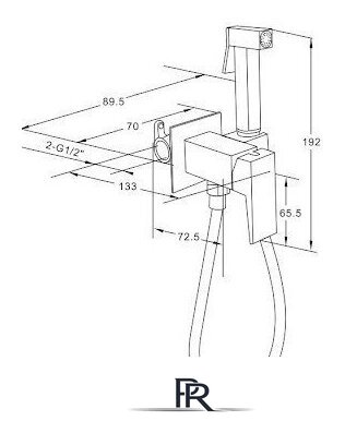 Гигиенический душ Roxen Caspia 50096000-B - Изображение №9 — Интернет-магазин ПроЗаказ