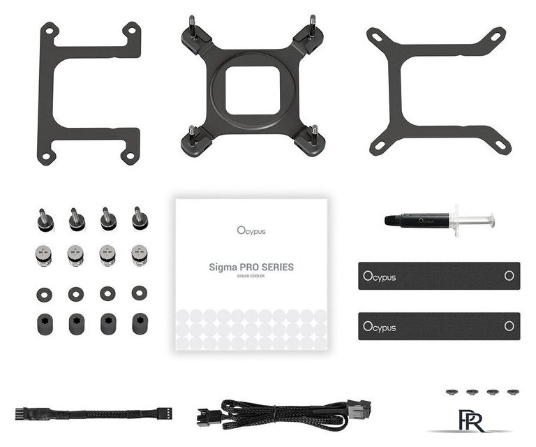 Система жидкостного охлаждения для процессора Ocypus Sigma L36 PRO Sigma-L36-BK3ANWL00P-GL - Изображение №8 — Интернет-магазин ПроЗаказ