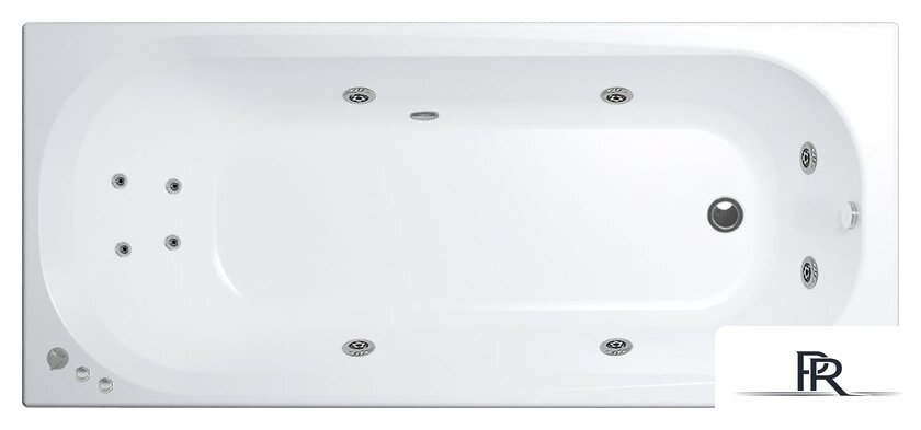 Ванна Triton Дина 170x75 Стандарт Flat (с гидромассажем) - Изображение №1 — Интернет-магазин ПроЗаказ