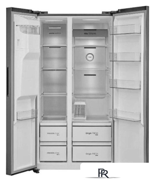 Холодильник side by side Toshiba GR-RS755WI-PMJ(06) - Изображение №3 — Интернет-магазин ПроЗаказ
