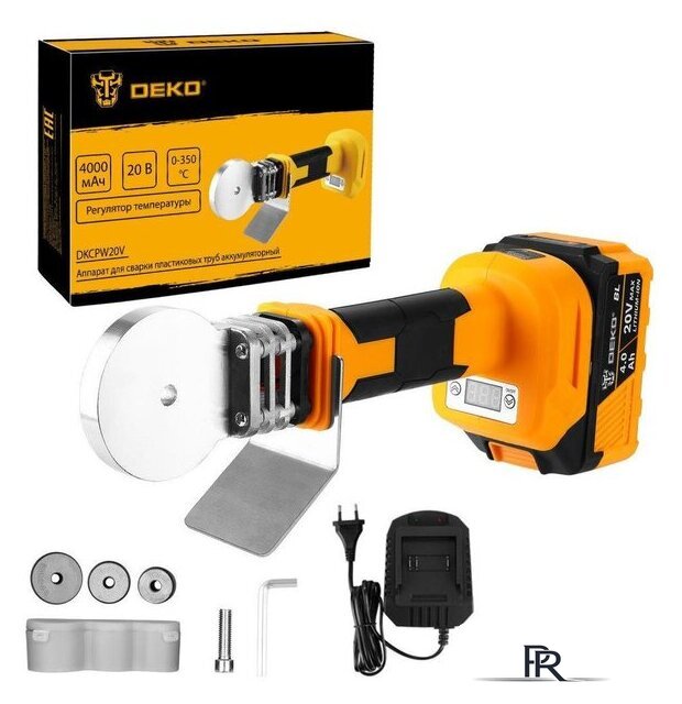 Аппарат для сварки труб Deko DKCPW20V 086-3000 (с 1-им АКБ) - Изображение №1 — Интернет-магазин ПроЗаказ