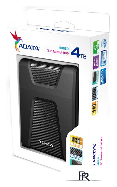 Внешний накопитель ADATA HD650 4TB (черный) - Изображение №3 — Интернет-магазин ПроЗаказ