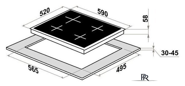 Варочная панель HOMSair HIC64SBG - Изображение №7 — Интернет-магазин ПроЗаказ