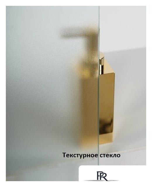 Душевая дверь BelBagno UNO-195-BF-1-110-P-Cr (текстурное стекло) - Изображение №6 — Интернет-магазин ПроЗаказ