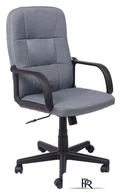 Офисное кресло AksHome Leonidas (пластик/ткань, темно-серый) - Изображение №1 — Интернет-магазин ПроЗаказ