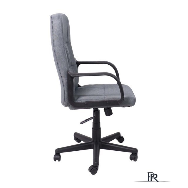 Офисное кресло AksHome Leonidas (пластик/ткань, темно-серый) - Изображение №3 — Интернет-магазин ПроЗаказ