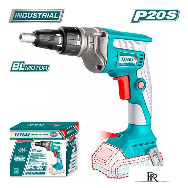 Шуруповерт для гипсокартона Total TDSLI2042006 (без АКБ) - Изображение №1 — Интернет-магазин ПроЗаказ