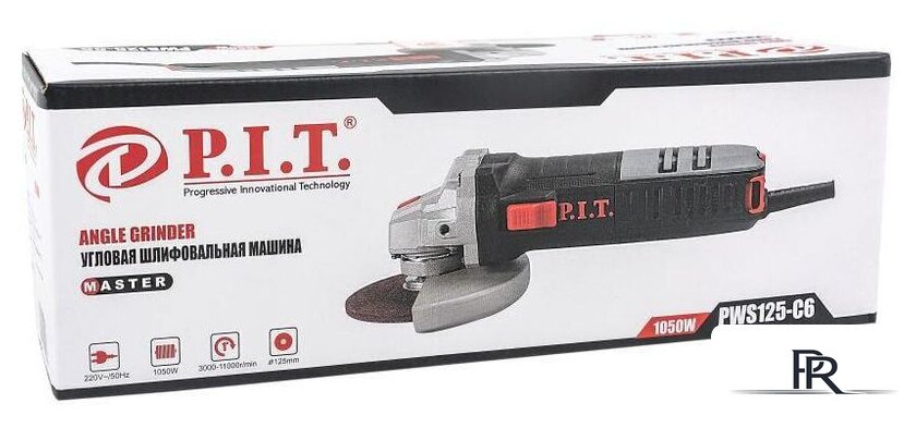Угловая шлифмашина P.I.T. PWS125-C6 - Изображение №2 — Интернет-магазин ПроЗаказ