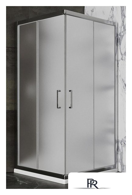 Душевой уголок Roxen Caspia 55060-90C 90х90 (матовое стекло/хром) - Изображение №1 — Интернет-магазин ПроЗаказ