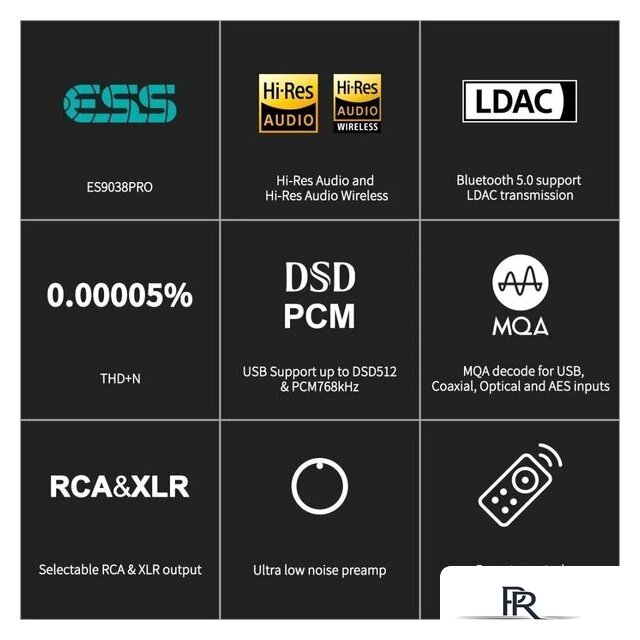 Цифро-аналоговый преобразователь Topping D90SE MQA (черный) - Изображение №5 — Интернет-магазин ПроЗаказ