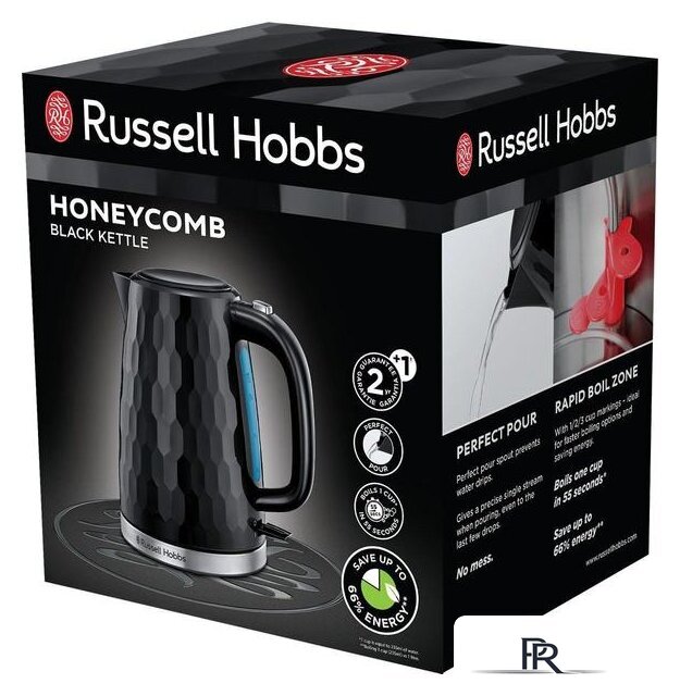 Электрический чайник Russell Hobbs Honeycomb 26051-70 - Изображение №7 — Интернет-магазин ПроЗаказ