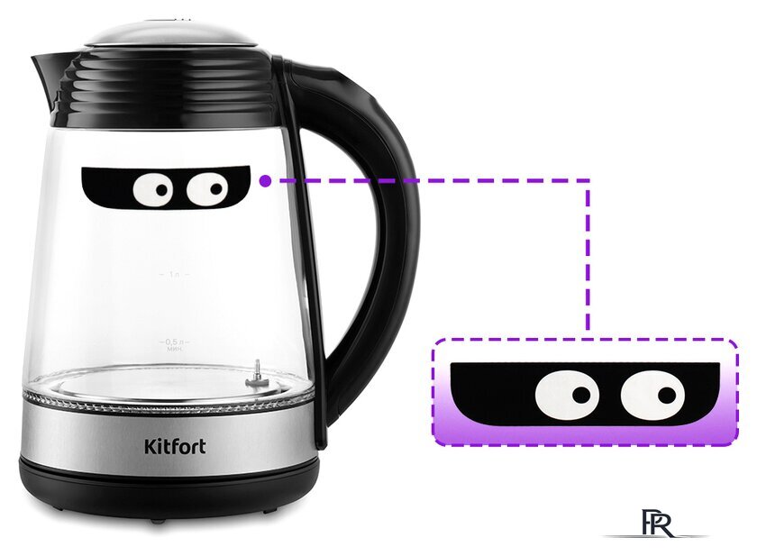 Электрический чайник Kitfort KT-6126 - Изображение №5 — Интернет-магазин ПроЗаказ