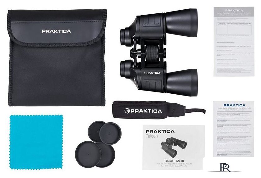 Бинокль Praktica Falcon 12x50 (черный) - Изображение №5 — Интернет-магазин ПроЗаказ