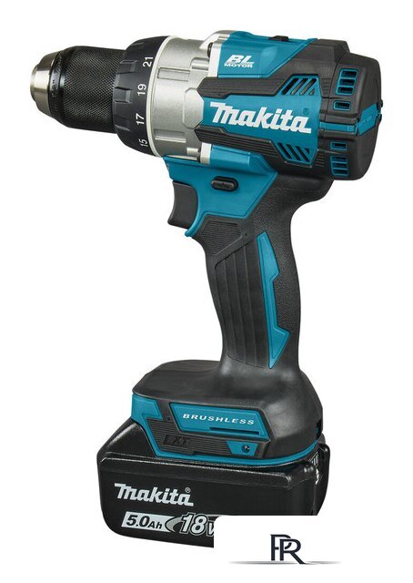 Дрель-шуруповерт Makita DDF489RTJ (с 2-мя АКБ, кейс) - Изображение №4 — Интернет-магазин ПроЗаказ