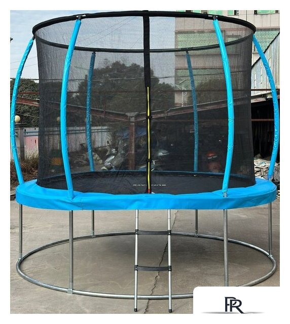Батут Sundays Favorite Premium 8FT (голубой, с сеткой, с лестницей) - Изображение №17 — Интернет-магазин ПроЗаказ