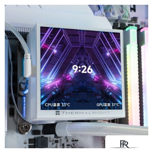 Система жидкостного охлаждения для процессора Thermalright Hyper Vision 360 UB ARGB (белый) - Изображение №10 — Интернет-магазин ПроЗаказ