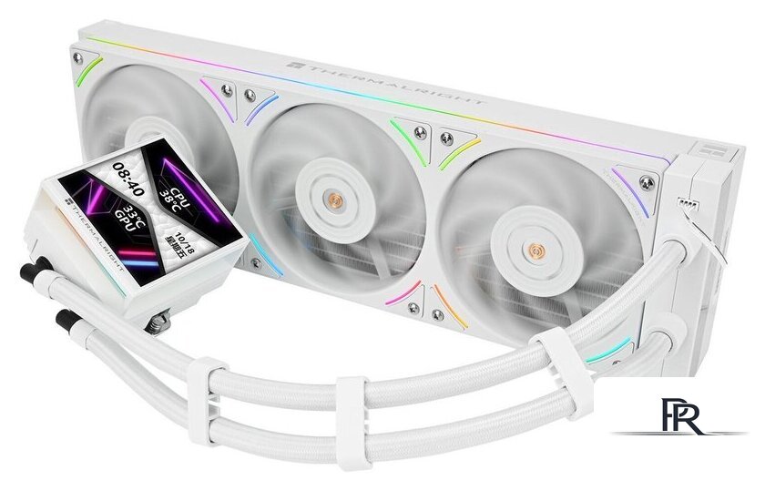 Система жидкостного охлаждения для процессора Thermalright Hyper Vision 360 UB ARGB (белый) - Изображение №3 — Интернет-магазин ПроЗаказ