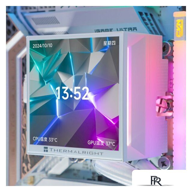 Система жидкостного охлаждения для процессора Thermalright Hyper Vision 360 UB ARGB (белый) - Изображение №11 — Интернет-магазин ПроЗаказ