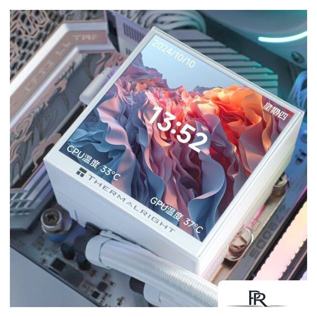 Система жидкостного охлаждения для процессора Thermalright Hyper Vision 360 UB ARGB (белый) - Изображение №7 — Интернет-магазин ПроЗаказ