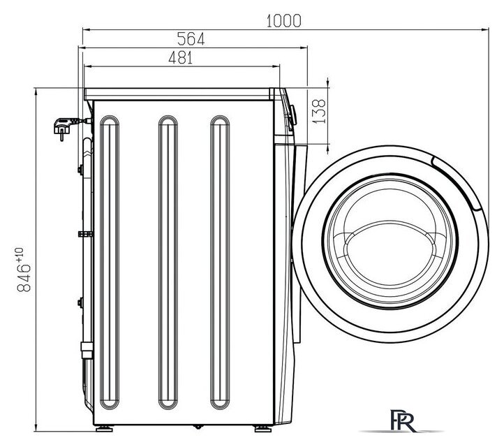 Стиральная машина ATLANT СМА 80С1214-01 - Изображение №11 — Интернет-магазин ПроЗаказ