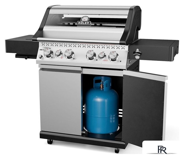 Газовый гриль для дачи Koler Krone S1 Silver KK-S1/S - Изображение №6 — Интернет-магазин ПроЗаказ