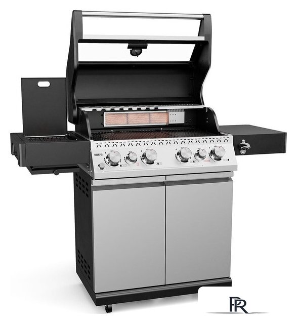 Газовый гриль для дачи Koler Krone S1 Silver KK-S1/S - Изображение №12 — Интернет-магазин ПроЗаказ