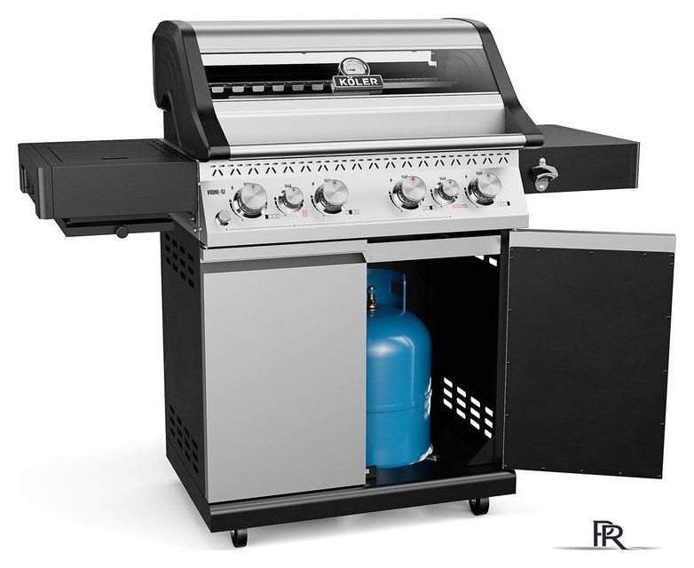 Газовый гриль для дачи Koler Krone S1 Silver KK-S1/S - Изображение №11 — Интернет-магазин ПроЗаказ
