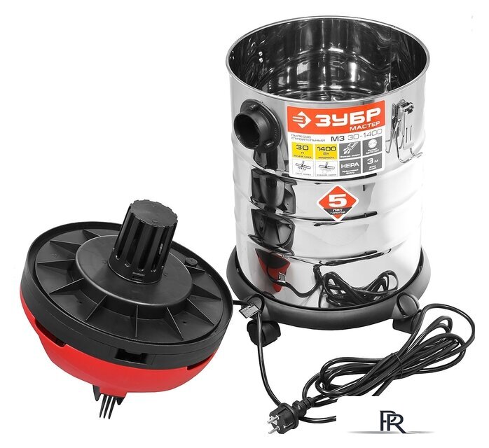 Пылесос Зубр ПУ-30-1400 М3 - Изображение №5 — Интернет-магазин ПроЗаказ