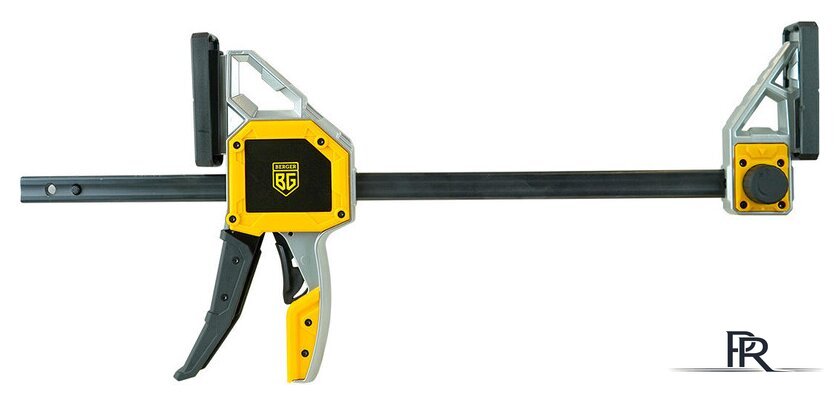 Струбцина Berger Быстрозажимная 95x600мм, зажим до 350кг BG1926 - Изображение №1 — Интернет-магазин ПроЗаказ