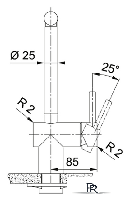 Смеситель Franke Atlas Neo Pull Out (нержавеющая сталь) - Изображение №3 — Интернет-магазин ПроЗаказ